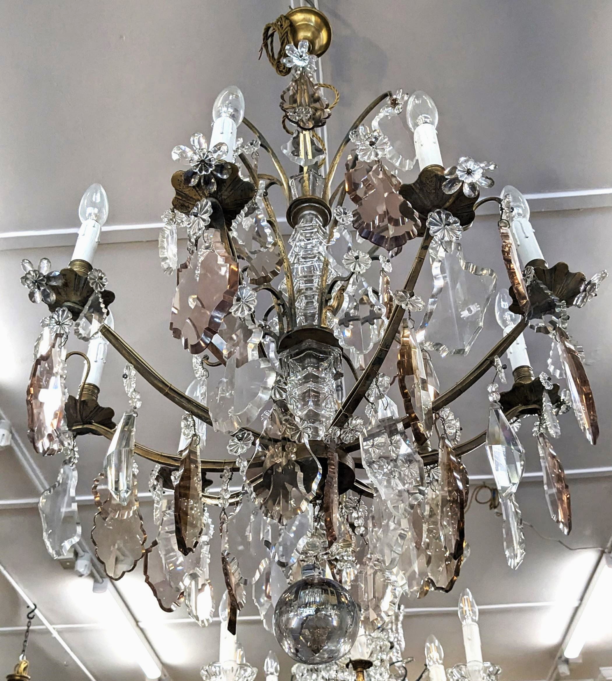 A pair of large and elegant Parisian Chandelier